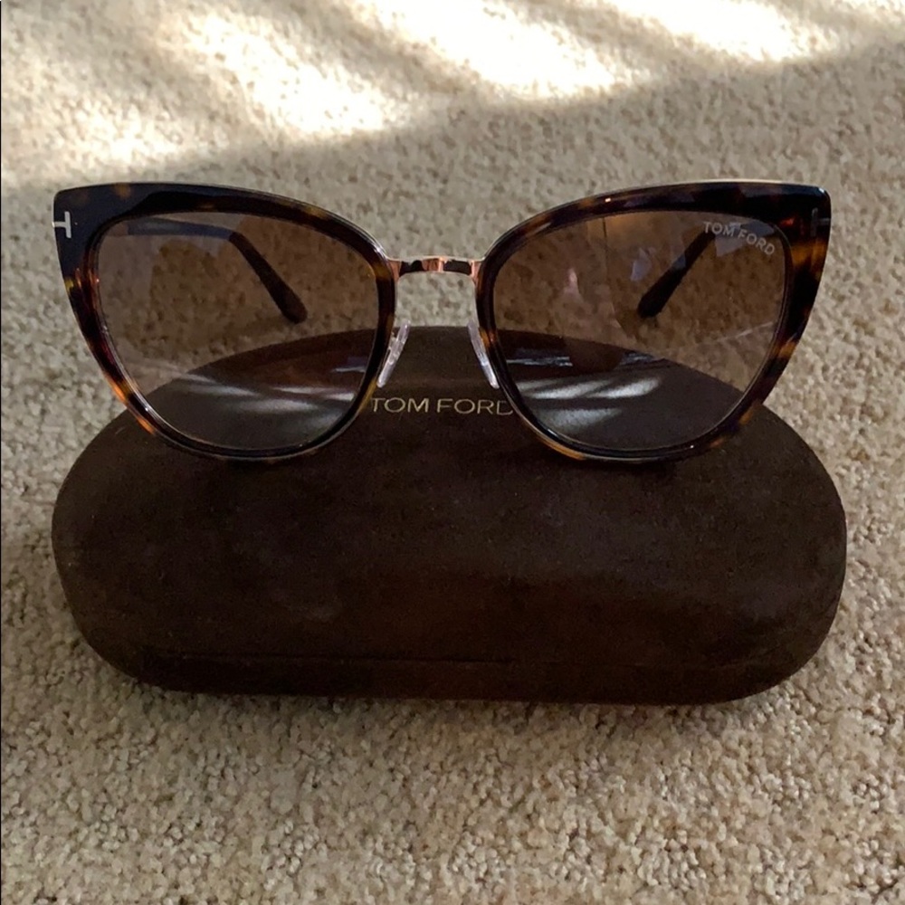 Tom Ford Simona Tortoise Sunglasses